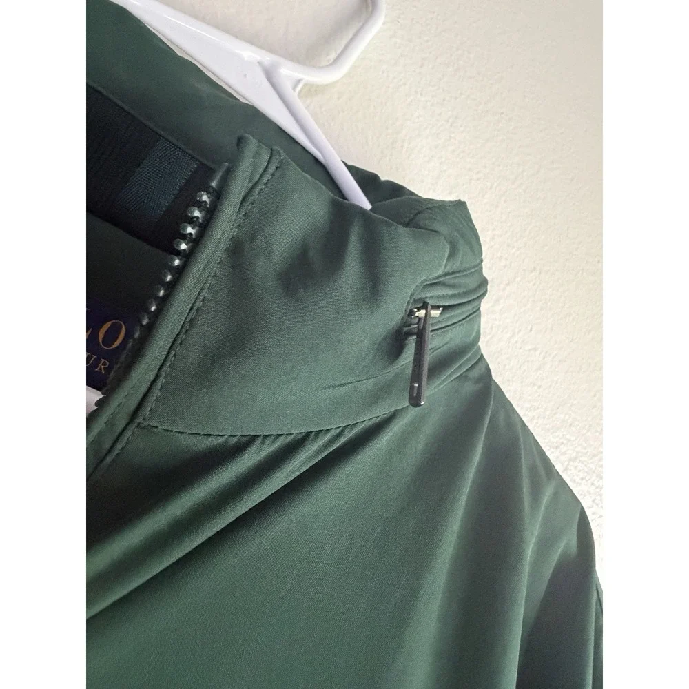 Lauren Ralph Lauren Women's Insulated Jacket Size Large Green Coat Lightweight